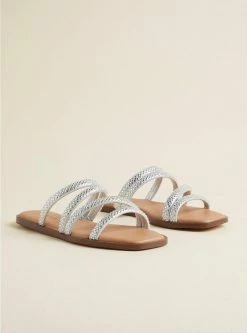 TORRID Embellished Square Toe Sandal (WW)