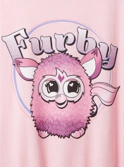 Null Furby Classic Fit Cotton Crew Neck Ringer Tee -Cheap Torrid Shop 19537923 00004 av3