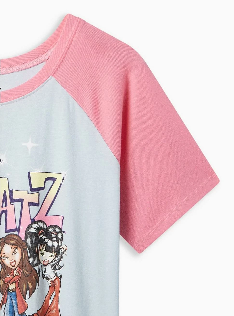 Null Bratz Slim Fit Cotton Crop Raglan 4 Null Bratz Slim Fit Cotton Crop Raglan - Image 2