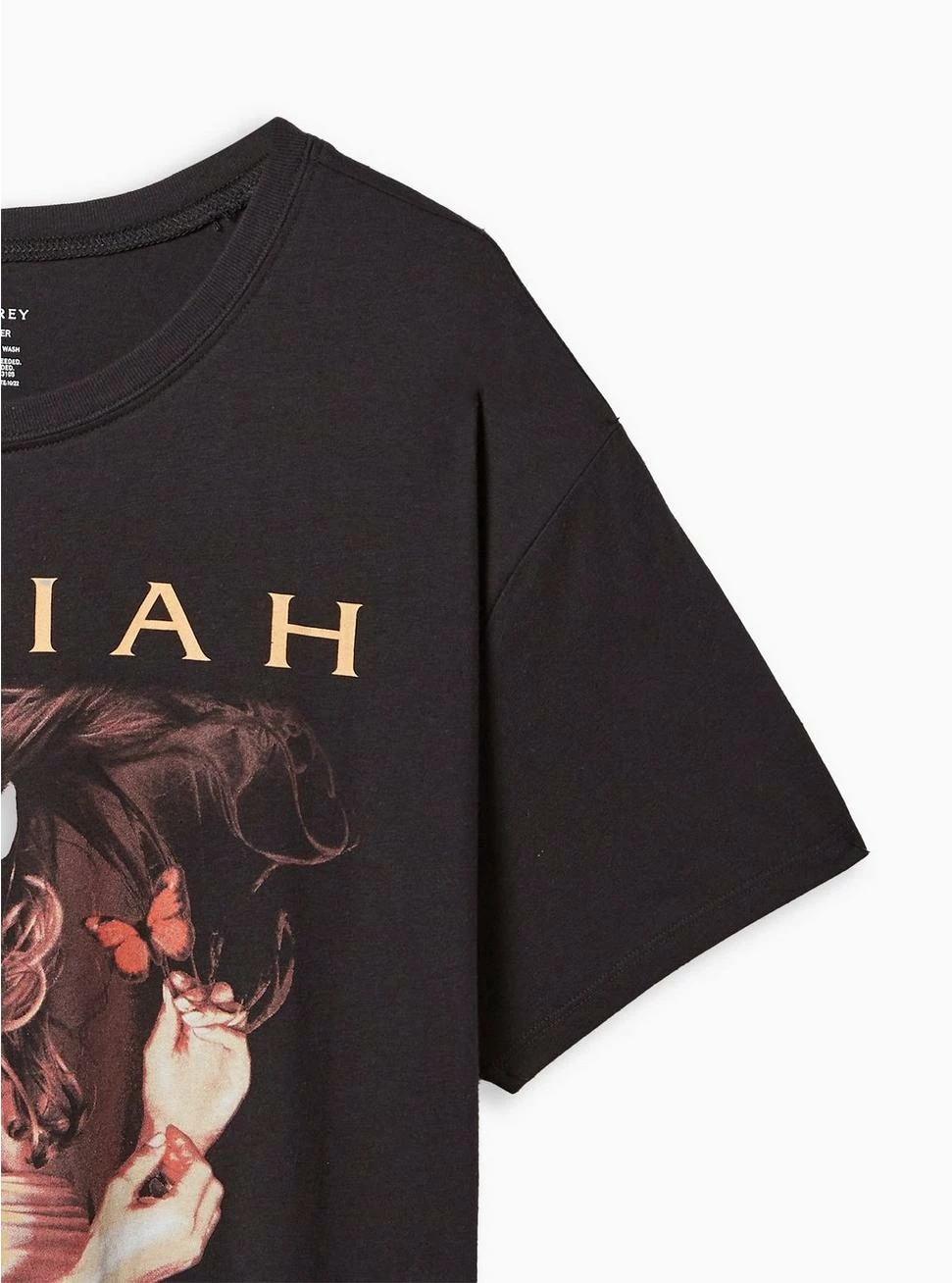 Null Mariah Carey Relaxed Fit Cotton Crew Tee 4 Null Mariah Carey Relaxed Fit Cotton Crew Tee - Image 2