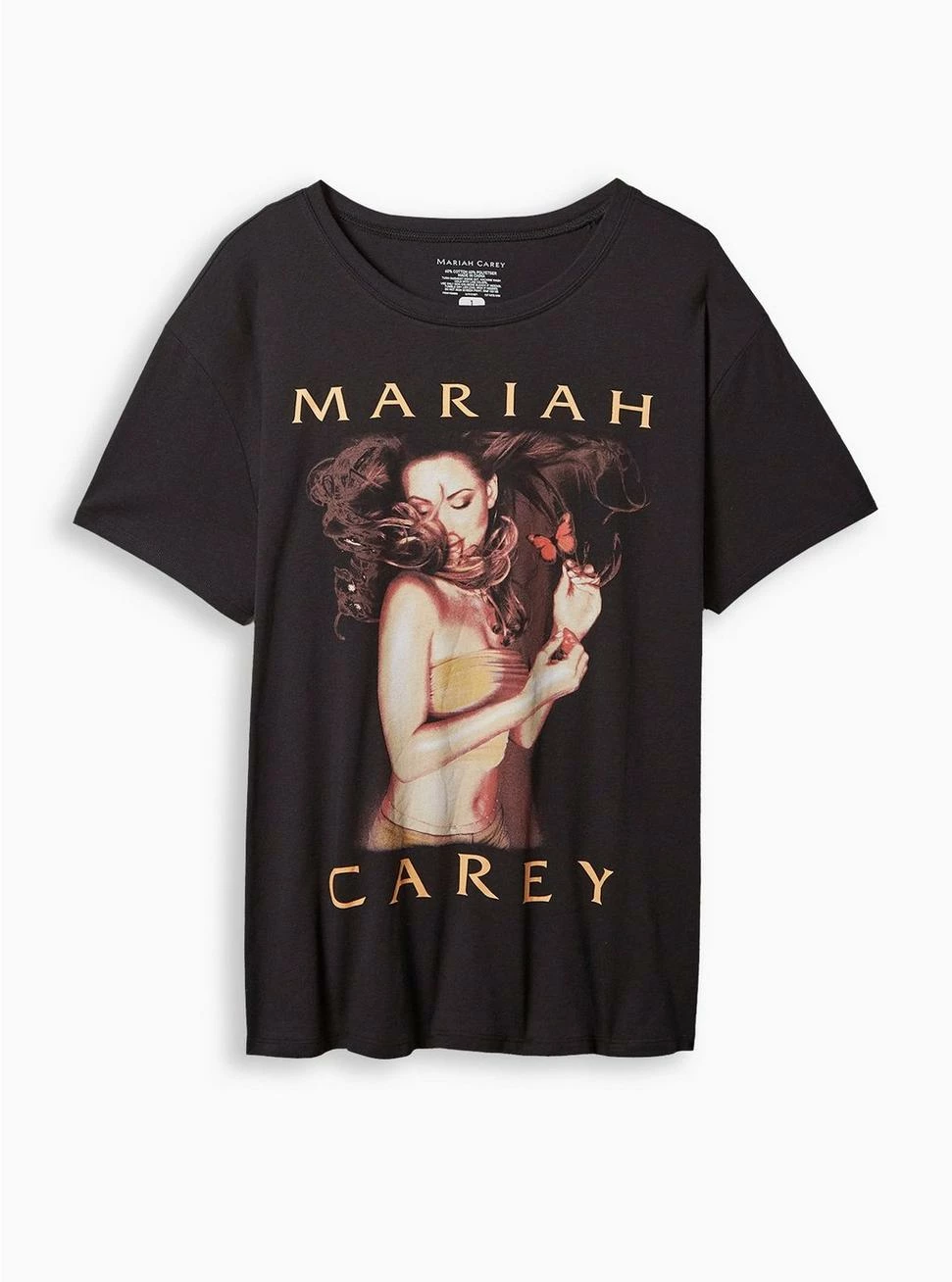 Null Mariah Carey Relaxed Fit Cotton Crew Tee 3 Null Mariah Carey Relaxed Fit Cotton Crew Tee