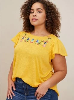 TORRID Disney Encanto Embroidered Top