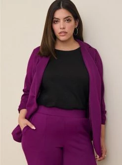 TORRID Crop Pull On Skinny Studio Cupro High Rise Side Cinch Pant (Short) -Cheap Torrid Shop 19554275 06555 av3