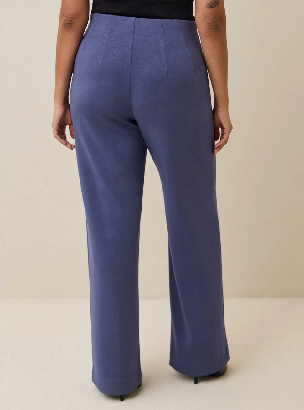 TORRID Pull On Wide Leg Studio Cupro High Rise Pant (Tall) 5 TORRID Pull On Wide Leg Studio Cupro High Rise Pant (Tall) - Image 3