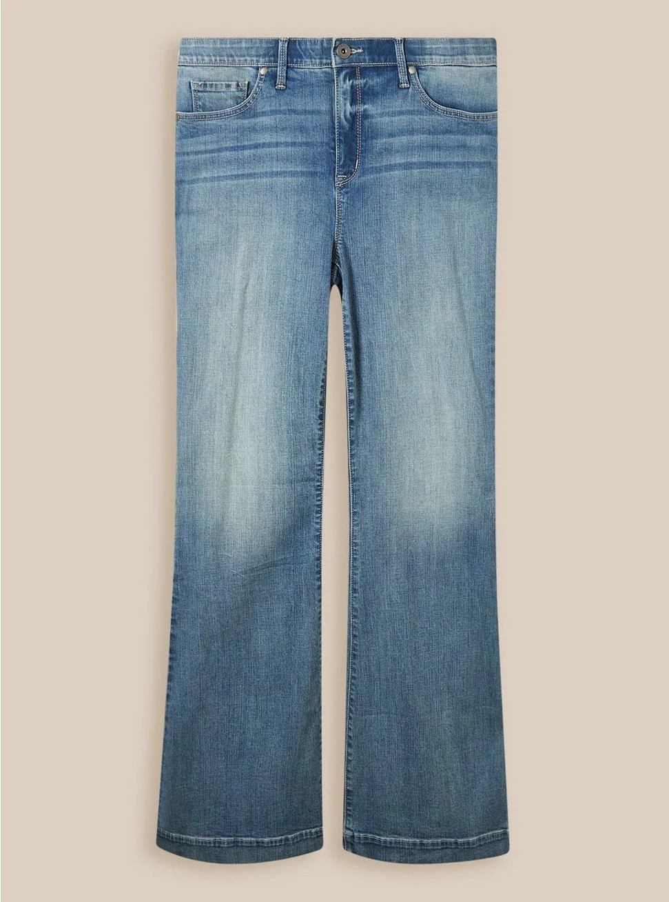 TORRID Sky High Flare Vintage Stretch High-Rise Jean (Regular) 6 TORRID Sky High Flare Vintage Stretch High-Rise Jean (Regular) - Image 4