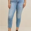 TORRID Mom Straight Vintage Stretch High-Rise Jean (Short) -Cheap Torrid Shop 19567898 08915 hi