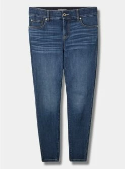 TORRID Bombshell Skinny Vintage Stretch High-Rise Jean (Regular) -Cheap Torrid Shop 19568194 05391 flat
