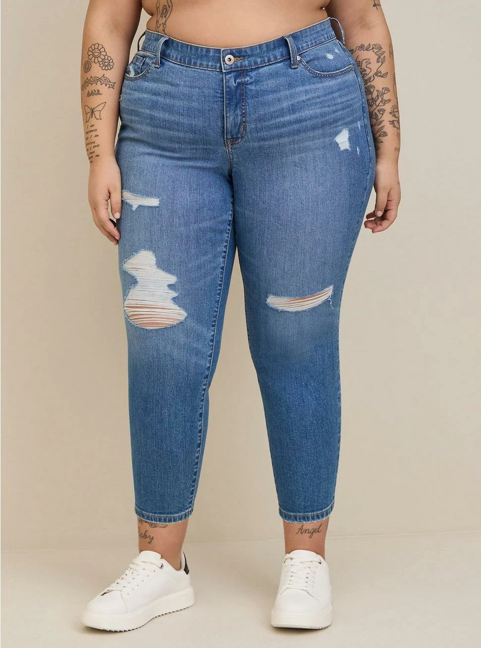 TORRID Perfect Skinny Ankle Vintage Stretch Mid-Rise Jean (Regular) 3 TORRID Perfect Skinny Ankle Vintage Stretch Mid-Rise Jean (Regular)