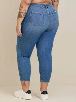 TORRID Perfect Skinny Ankle Vintage Stretch Mid-Rise Jean (Short) -Cheap Torrid Shop 19568533 10380 av1