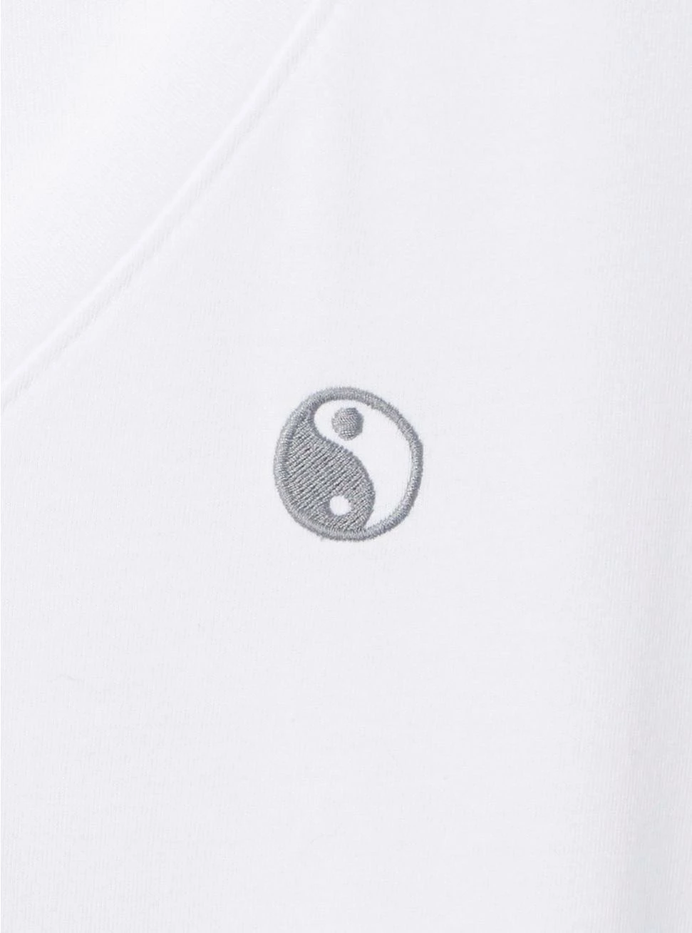 Null Yin And Yang Relaxed Fit Signature Jersey V-Neck Tee 6 Null Yin And Yang Relaxed Fit Signature Jersey V-Neck Tee - Image 4