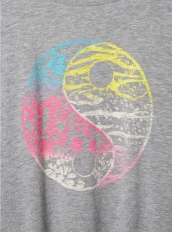 Null Yin Yang Classic Fit Super Soft Slub Crew Neck Long Sleeve Tee -Cheap Torrid Shop 19638900 00138 av3