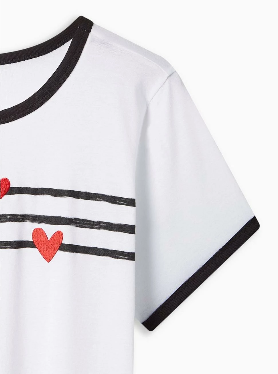 Null Floral Classic Fit Crew Neck Ringer Tee 4 Null Floral Classic Fit Crew Neck Ringer Tee - Image 2