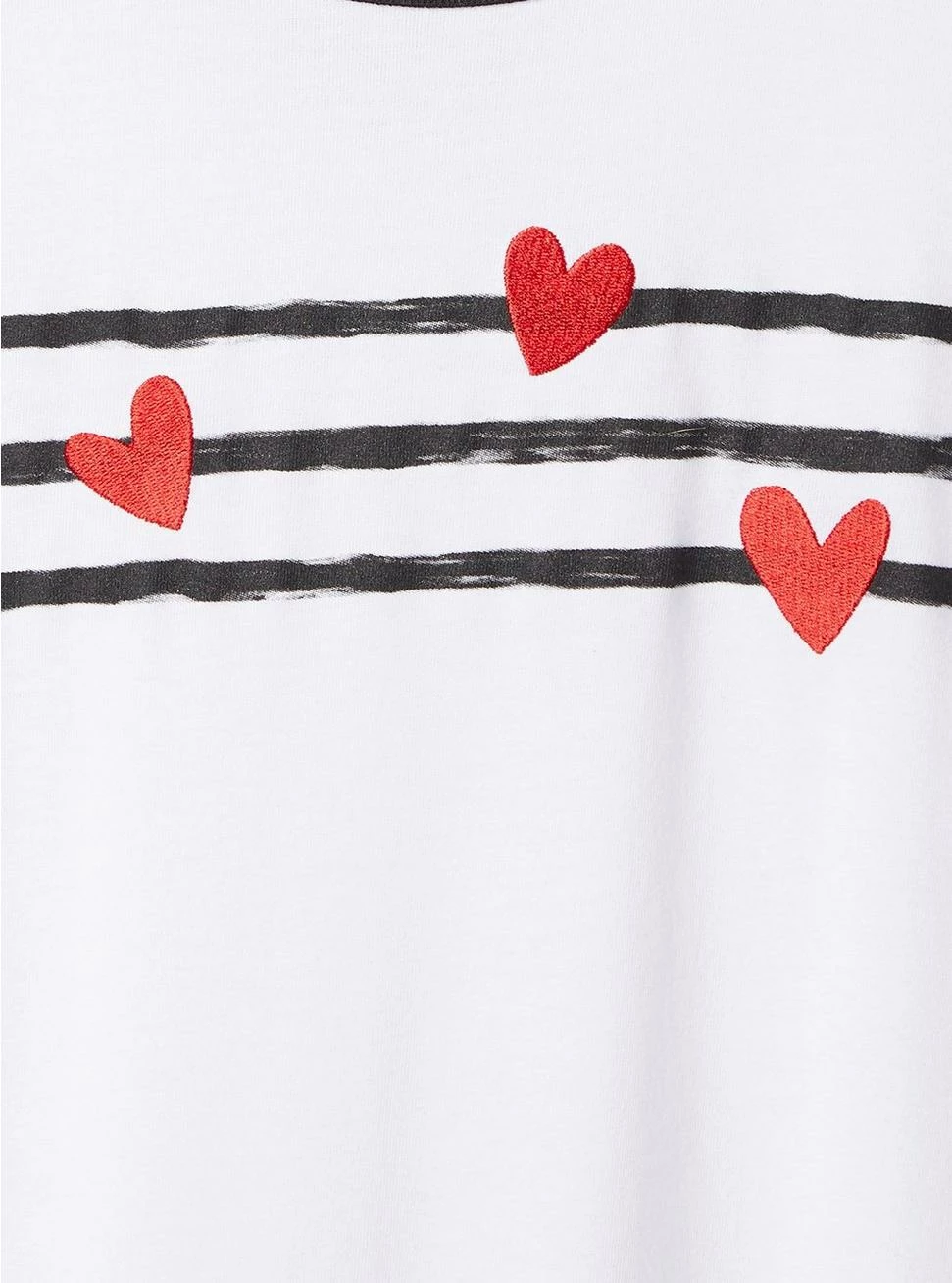 Null Floral Classic Fit Crew Neck Ringer Tee 6 Null Floral Classic Fit Crew Neck Ringer Tee - Image 4