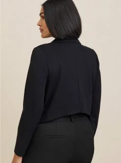 TORRID Lightweight Ponte Crop Military Blazer 8 TORRID Lightweight Ponte Crop Military Blazer -Cheap Torrid Shop 19673521 00684 av2