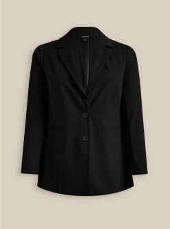 TORRID Studio Luxe Long Line Blazer -Cheap Torrid Shop 19673530 00684 flat