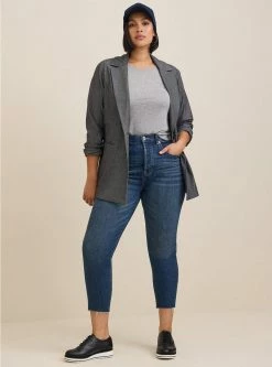 TORRID Studio Luxe Long Line Blazer -Cheap Torrid Shop 19673530 01953 av1
