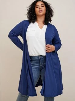 TORRID Crepe Open Front Duster