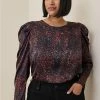 TORRID Satin Puff Long Sleeve Top -Cheap Torrid Shop 19699529 06662 hi