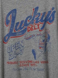 Null Lucky Classic Fit Cotton Crew Neck Ringer Tee -Cheap Torrid Shop 19801325 00147 av3