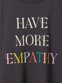 Null Empathy Relaxed Fit Signature Jersey Crew Neck Split Tee -Cheap Torrid Shop 40035114 00684 av3