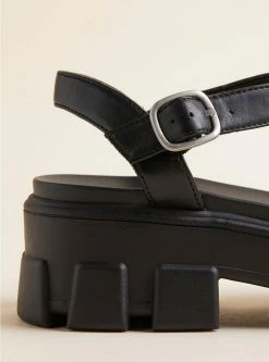 TORRID Lug Fisherman Block Heel Sandal (WW) -Cheap Torrid Shop 40040010 00133 av4