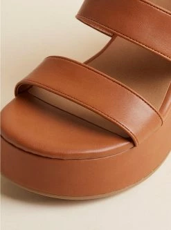 TORRID Double Band Platform Wedge (WW) 10 TORRID Double Band Platform Wedge (WW) -Cheap Torrid Shop 40040012 06469 av3