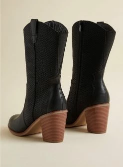 TORRID Mid-Shaft Western Boot (WW) -Cheap Torrid Shop 40040013 05772 av2