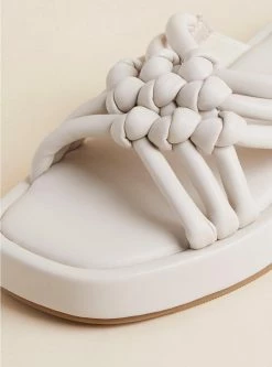 TORRID Crisscross Braided Slide (WW) -Cheap Torrid Shop 40040017 00368 av3