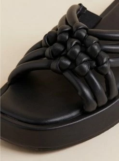 TORRID Crisscross Braided Slide (WW) -Cheap Torrid Shop 40040017 05772 av3