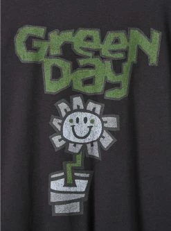 TORRID Green Day Classic Fit Cotton Crew Tee -Cheap Torrid Shop 40045000 00684 av3