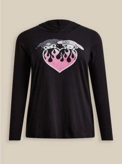 TORRID My Melody Kuromi Classic Fit Vintage Hoodie Tee