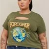 TORRID Foreigner Classic Fit Cotton Keyhole Tee -Cheap Torrid Shop 40045016 00252 hi