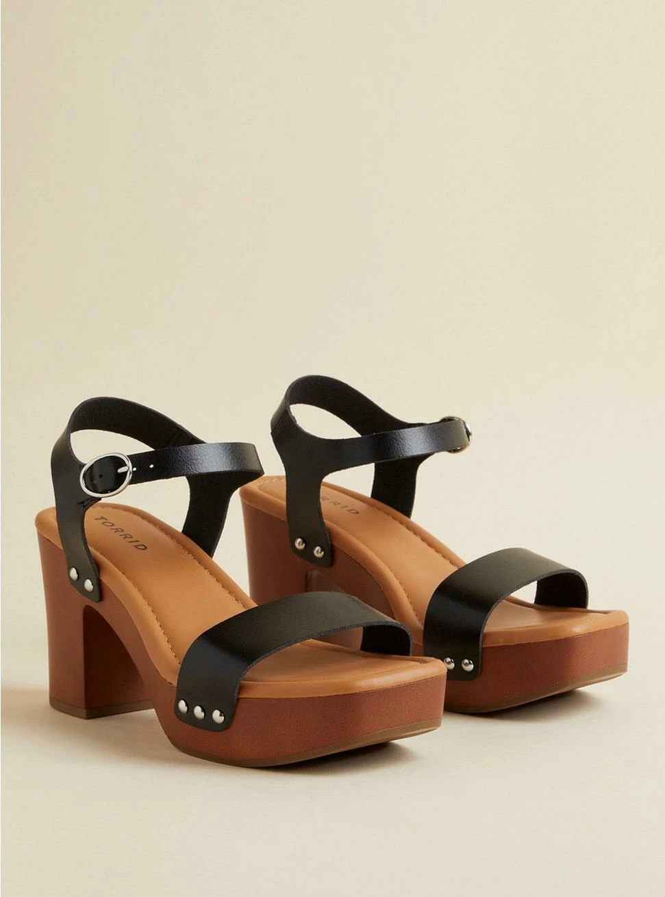TORRID Square Toe Wood Heel (WW) 3 TORRID Square Toe Wood Heel (WW)