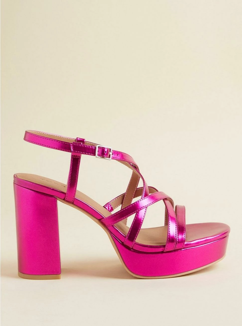 TORRID Strappy Platform Heeled Sandal (WW) 4 TORRID Strappy Platform Heeled Sandal (WW) - Image 2