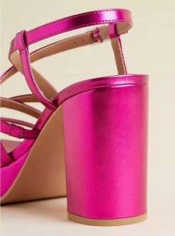 TORRID Strappy Platform Heeled Sandal (WW) 13 TORRID Strappy Platform Heeled Sandal (WW) -Cheap Torrid Shop 40045367 02795 av5