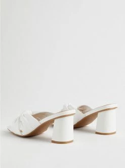 TORRID Soft Knot Square Heel Mule (WW) -Cheap Torrid Shop 40045368 00013 av2