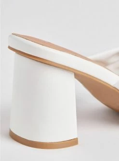 TORRID Soft Knot Square Heel Mule (WW) -Cheap Torrid Shop 40045368 00013 av3