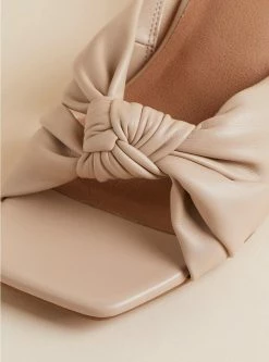 TORRID Soft Knot Square Heel Mule (WW) -Cheap Torrid Shop 40045368 00177 av3