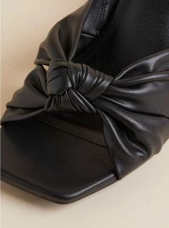 TORRID Soft Knot Square Heel Mule (WW) -Cheap Torrid Shop 40045368 05772 av3