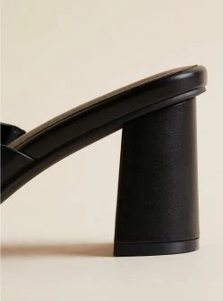 TORRID Soft Knot Square Heel Mule (WW) -Cheap Torrid Shop 40045368 05772 av4