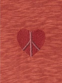 Null Peace Heart Vintage Crew Neck Embroidery Tee -Cheap Torrid Shop 40050009 00006 av3