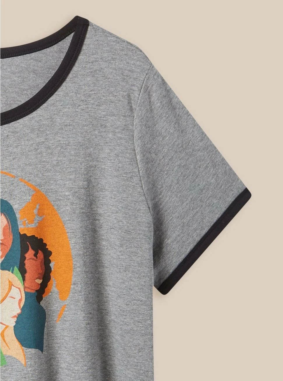 Null #TORRIDSTRONG We Can Classic Fit Cotton Jersey Crew Neck Ringer Tee 4 Null #TORRIDSTRONG We Can Classic Fit Cotton Jersey Crew Neck Ringer Tee - Image 2