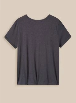 Null Music Relaxed Fit Heritage Slub Crew Neck Roll Sleeve Tee -Cheap Torrid Shop 40050072 01903 av2