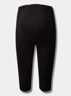 TORRID Pedal Pusher Maternity Legging -Cheap Torrid Shop 40050255 00684 flat