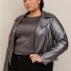 TORRID Faux Leather Metallic Moto Jacket 1 TORRID Faux Leather Metallic Moto Jacket -Cheap Torrid Shop 40055350 01203 hi