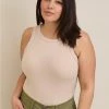 TORRID Super Soft Rib High Neck Tank Top -Cheap Torrid Shop 40055499 01703 hi