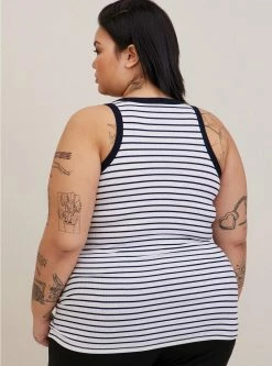 TORRID Super Soft Rib High Neck Tank Top -Cheap Torrid Shop 40055499 07358 av2