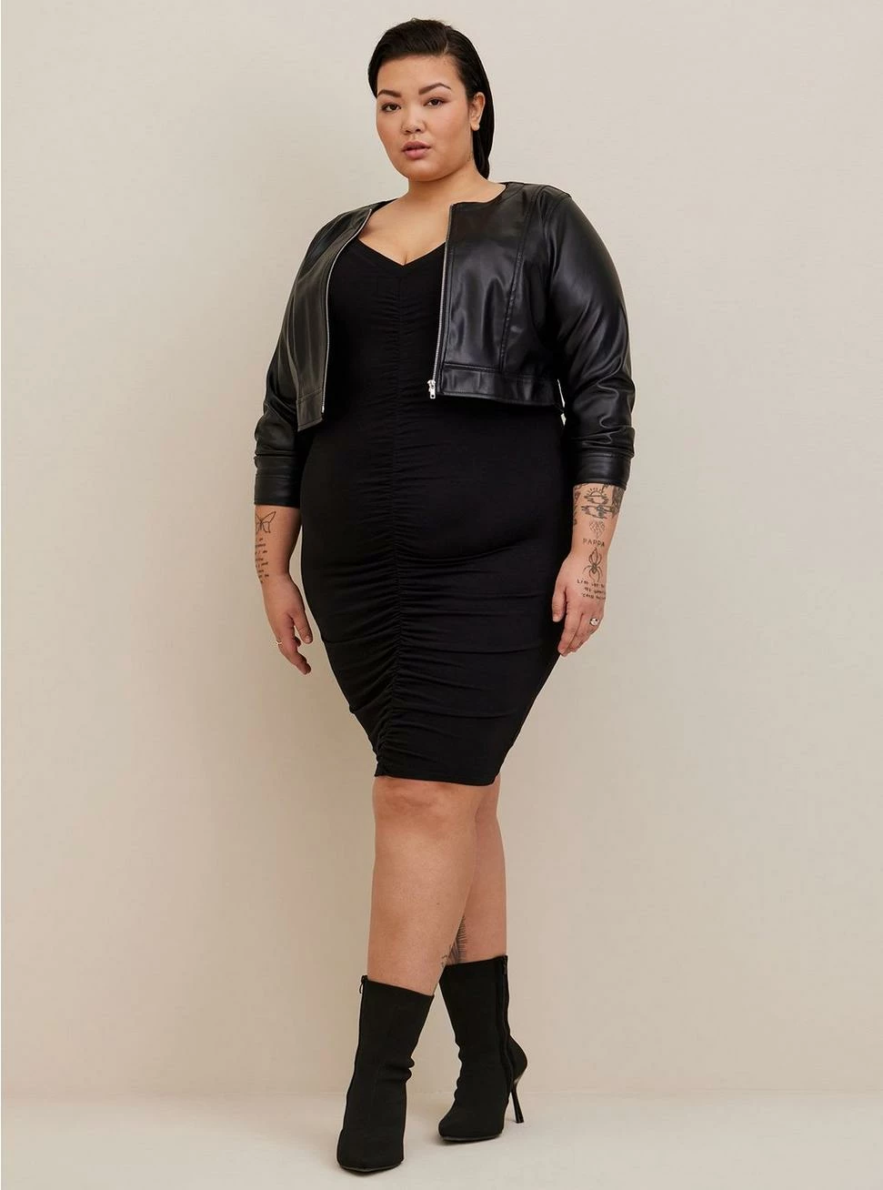 TORRID Mini Jersey Bodycon Dress 4 TORRID Mini Jersey Bodycon Dress - Image 2