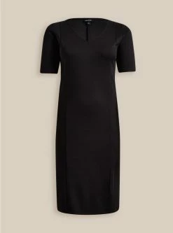 TORRID Midi Studio Cupro Slide Slit Bodycon Dress 11 TORRID Midi Studio Cupro Slide Slit Bodycon Dress -Cheap Torrid Shop 40056413 00684 flat