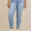 TORRID Perfect Skinny Ankle Premium Stretch Mid-Rise Jean -Cheap Torrid Shop 40060505 00448 hi 1
